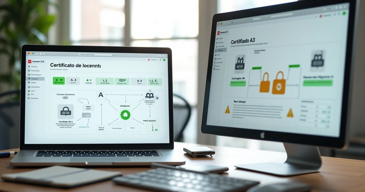 Certificado digital A1 vs. A3: diferenças para emissão SaaS